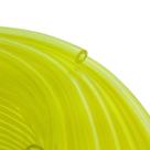 25 Metros de Mangueira Combustível Silicone Amarela 5mm x 2,5mm Borrachas Londrina