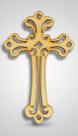 25 Mini Crucifixos MDF Artesanato Religioso 10cm