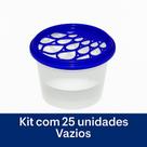 25 Potes Antimofo (vazio) Para Cloreto De Cálcio Bella Donna