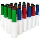 25 Rolos filme stretch 10cm x120metros Aplicador Manual