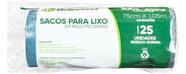 25 Saco de Lixo 100 Litros em Rolo Bobina
