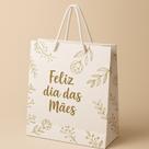 25 Sacolas Papel Dia das Mães Resistentes 30x22x10cm para Presentes Lojas 25 Sacolas Papel Dia das Mães Resistentes 30x22x10cm para Presentes Lojas