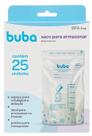 25 Sacos Para Armazenar Congelar Leite Materno 200ml Buba