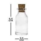 25 Unidades de Vidro Penicilina 13ml com Rolha