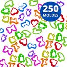 250 Cortador Forminha Massinha De Modelar Molde Atacado 250 Cortador Forminha Massinha De Modelar Molde Atacado