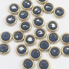 25g Olho de Gato Termocolante 3mm 4mm 5mm 6mm 8mm para Unha Pedrarias Strass OlhoGato-25g