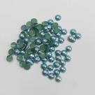25g Tacha Dome Termocolante 4mm para Unha Strass Pedrarias Hotfix Rhinestone Nail Dome4-25g
