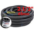 25M Tubo Dreno Corrugado Conduite 2.1/2 65Mm Para Terrenos