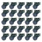 (25pçs) Rodinha 32mm Incolor San Rodízio Base Giratorio
