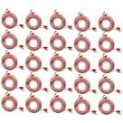 25x Cabos RCA Automotivo 5 Metros Banhado Ouro Injetado Cobre Vermelho e Transparente Prata Tech One 25x Cabos RCA Automotivo 5 Metros Banhado Ouro Injetado Cobre Vermelho e Transparente Prata Tech One