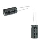 25x Capacitor Eletrolítico 47uf x 160v 105º Kit c/25 Peças
