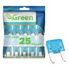 25x Fusível Automotivo Lâmina Mini 15 Amp Azul - Green 25x Fusível Automotivo Lâmina Mini 15 Amp Azul - Green