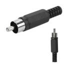 25x Plug Rca Macho - Qualidade E Preço - Original Pix