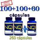 260 cápsulas de NQI (02 nqi 100 cápsulas + 01 nqi 60 cápsulas)