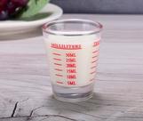 2copos Café Espresso 30ml Cilindro De Vidro Graduado