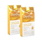 2cx Folhas Prontas Depilação Facial Depilflax Natural 24un 2cx Folhas Prontas Depilação Facial Depilflax Natural 24un