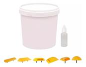 2kg De Cola Para Fixação De Tacha Tachão + Catalisador