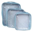 2kits Bolsa Maternidade Nécessaire Gg 3pçs Mamãe Bebê Alyaht -