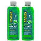 2L Aditivo Fluido Do Radiador Radiex Verde Pronto Uso Biocoolant Orgânico OAT