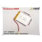 (2pcs) Bateria 1300 Mah 3,7v Slim Slimway Tv Gps