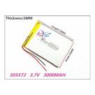 (2pcs) Bateria Tablet Gps Nova (2 Fios) 505573 3000mah