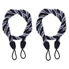 2pcs Cordas amarram costas para o tieback da fivela da cortina da janela