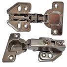 2pçs Dobradiças Reta Caneco Porta Armário Móveis 35mm madeira marcenaria reparo no armario