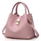 2pcs Moda Feminina Bolsas de Ombro de Couro Buns Bolsa Mãe Com Bolsa Pk