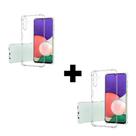 2UN Capa Capinha Anti Impacto Para Samsung Galaxy A04S Transparente