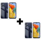 2UN Capa Capinha Anti Impacto Para Samsung Galaxy M14 Transparente