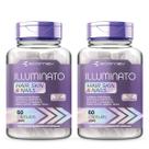 2Un Colageno Hidrolisado + Ácido Hialuronico Puro Com vitaminas 500Mg 120Cáps