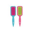 2UN Escova P/ Cabelos Cacheados Flex Fita Rosa e Azul Ricca 2UN Escova P/ Cabelos Cacheados Flex Fita Rosa e Azul Ricca