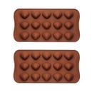 2un Forma Silicone Bombom Moldes fino Doce Docinho Conchinha