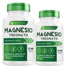 2Un Magnesio Treonato Formula Pura com Laudo 500Mg 60Cáps - Ecomev 2Un Magnesio Treonato Formula Pura com Laudo 500Mg 60Cáps - Ecomev
