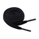 2un Par De Cadarço Flat Tênis Qualidade 140cm Cadarço Preto 2un Par De Cadarço Flat Tênis Qualidade 140cm Cadarço Preto
