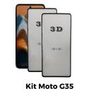 2UN Película 3D de Vidro para Motorola Moto G35 2UN Película 3D de Vidro para Motorola Moto G35