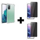 2UN Película 3D Privacidade + 1UN Capa Capinha Para Samsung Galaxy S20FE Transparente 2UN Película 3D Privacidade + 1UN Capa Capinha Para Samsung Galaxy S20FE Transparente