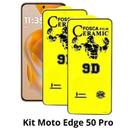 2UN Película 9D Fosca Flexível de Cerâmica para Motorola Moto Edge 50 Pro