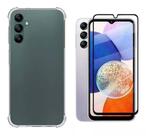 2UN Película Vidro 3D + 1UN Capa Anti Impactos Para Samsung Galaxy A14 Transparente 2UN Película Vidro 3D + 1UN Capa Anti Impactos Para Samsung Galaxy A14 Transparente