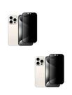 2UN Películas Fosca Privativa 9D Para Iphone 16 Pro Max