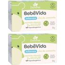 2UN Sabonete Vegetal Bebe Vida Cha de Camomila 90g Davene