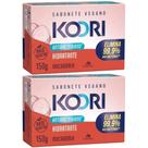 2UN Sabonete Vegetal Koori Antibac Hidratante 150g Davene