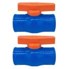 2Und Registro Monobloco Soldável 75mm Esfera para Irrigação