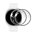 2uni pel. tela resistente para Galaxy Watch 8 40 SM-L320 Pelicula 3D:Galaxy Watch 8 40mm