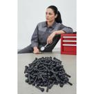 2x 100 Bicos Válvula Pneu Sem Câmara TR414 Resistentes 2x 100 Bicos Válvula Pneu Sem Câmara TR414 Resistentes