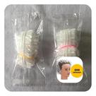 2X 200 Touca Plástica Descartável Banho Cabelo Hotel Salão