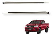 2x Acabamento de Vidro Externo Cromado Hilux 2016-2020 2x Acabamento de Vidro Externo Cromado Hilux 2016-2020