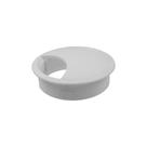 2x Acabamento Moveis Passa Fio Tapa Furo Redondo 46mm Cinza Cinza 2x Acabamento Moveis Passa Fio Tapa Furo Redondo 46mm Cinza Cinza