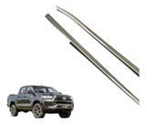 2x Acabamento traseiro Externo Cromado Hilux 2016 2017 18