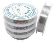 2X Arame Cabelo De Anjo Bijuteria Artesanato 0,30Mm - 10 Met